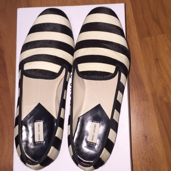 Marc Jacobs pony flats - striped. Size 8.5 - Picture 3 of 8